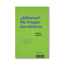 ¿Editores? Me friegan los editores