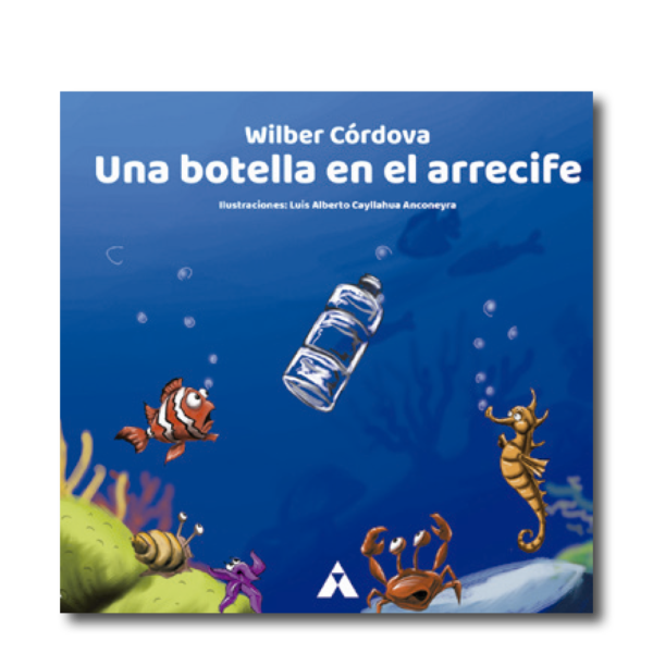 Una botella en el arrecife