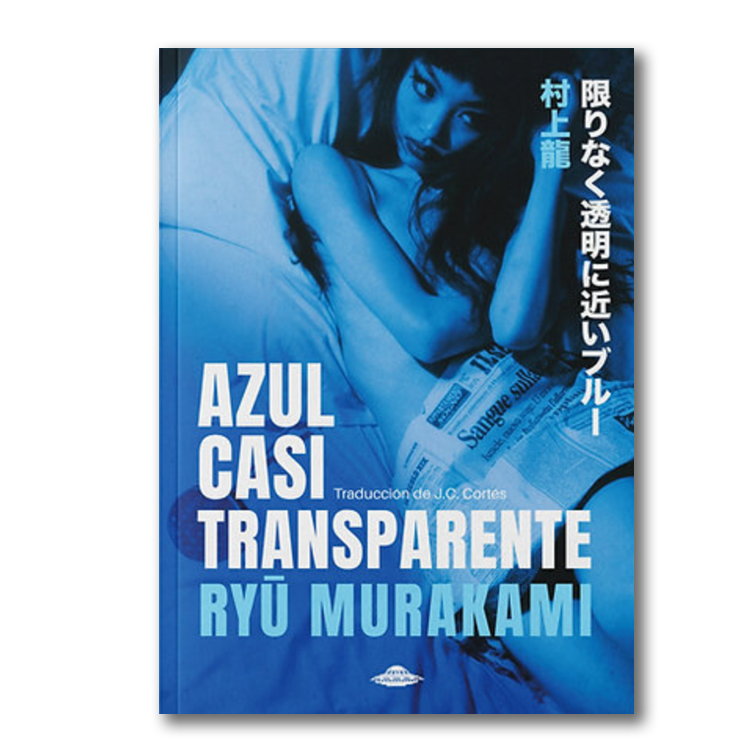 Azul casi transparente